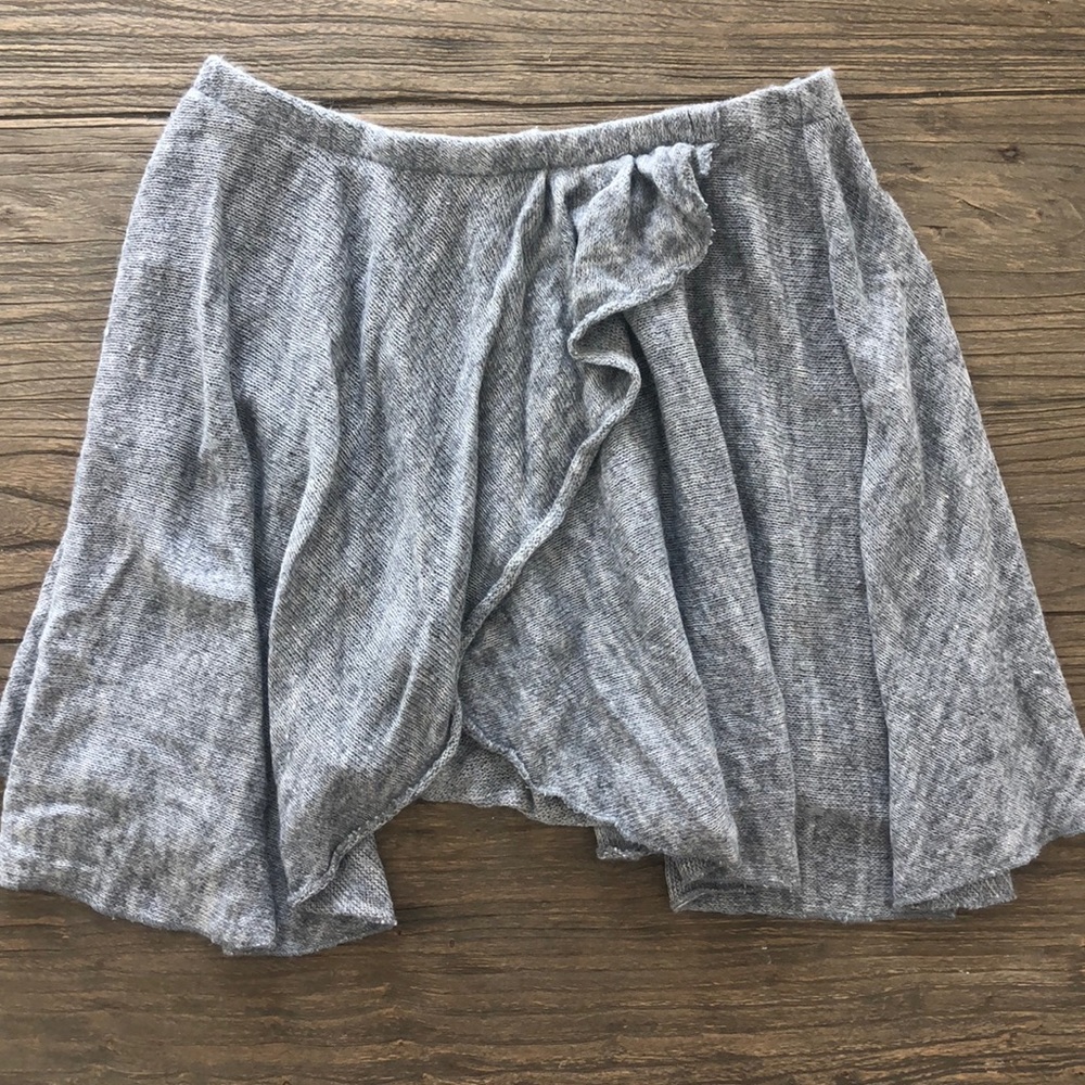 John Galt by Brandy Melville asymmetrical knit skirt. Great for leggings.